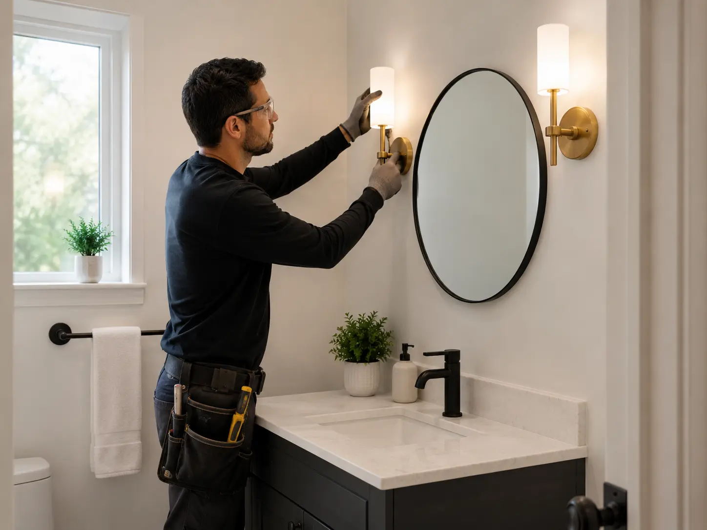 Bathroom and powder room refresh service in Ottawa