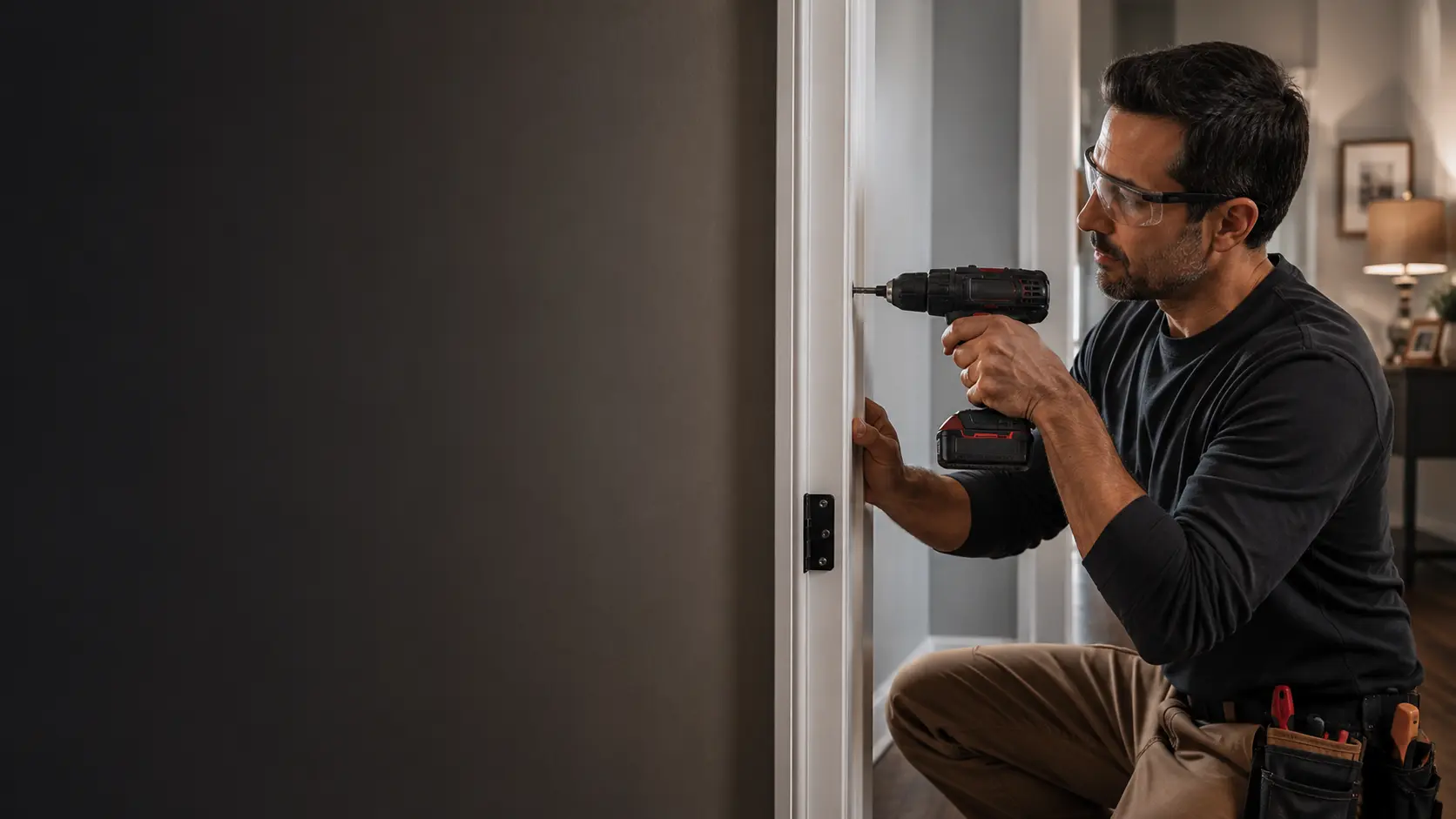 Ottawa handyman working on a residential repair