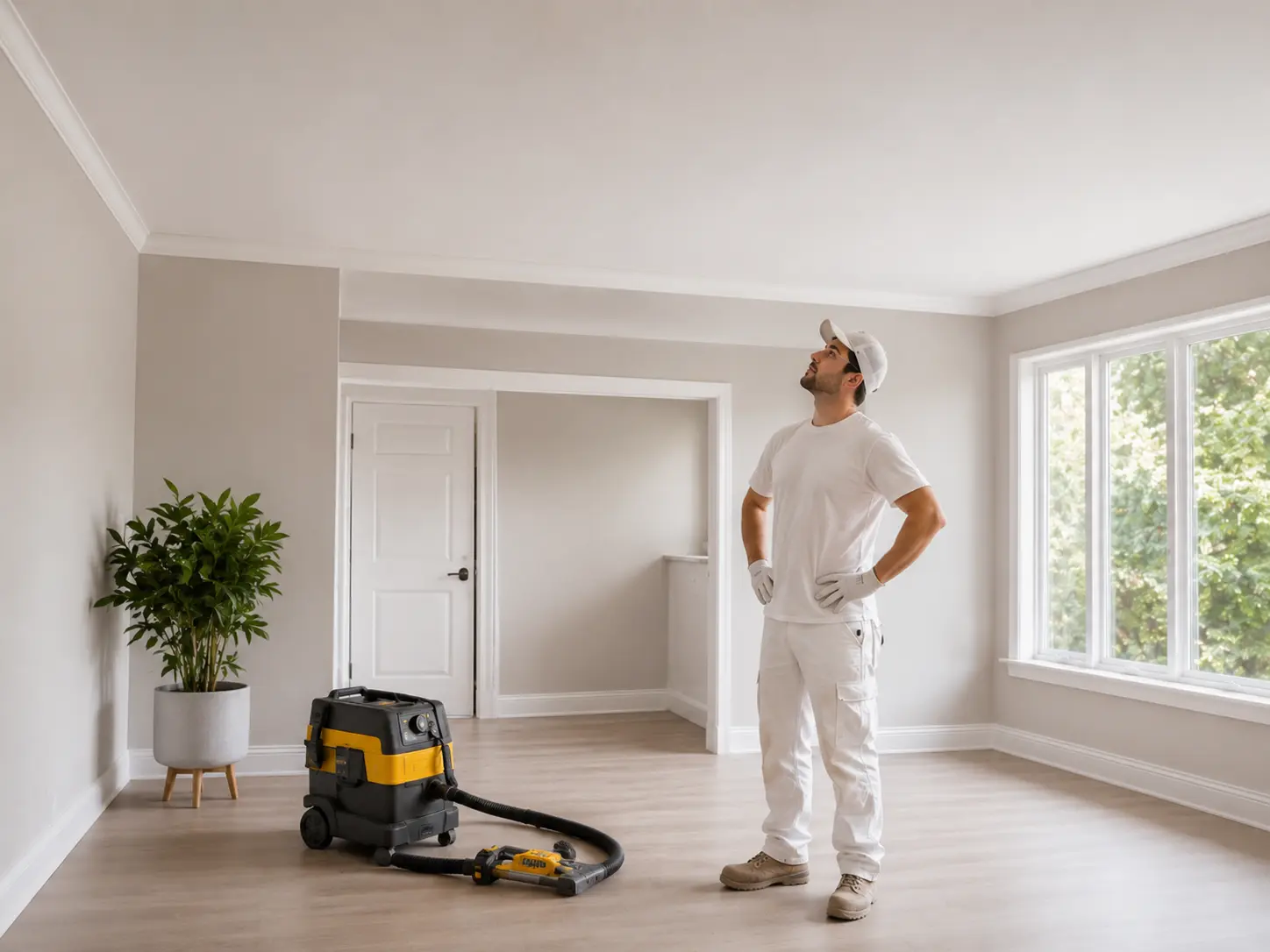 Ottawa handyman ready to remove popcorn ceiling texture