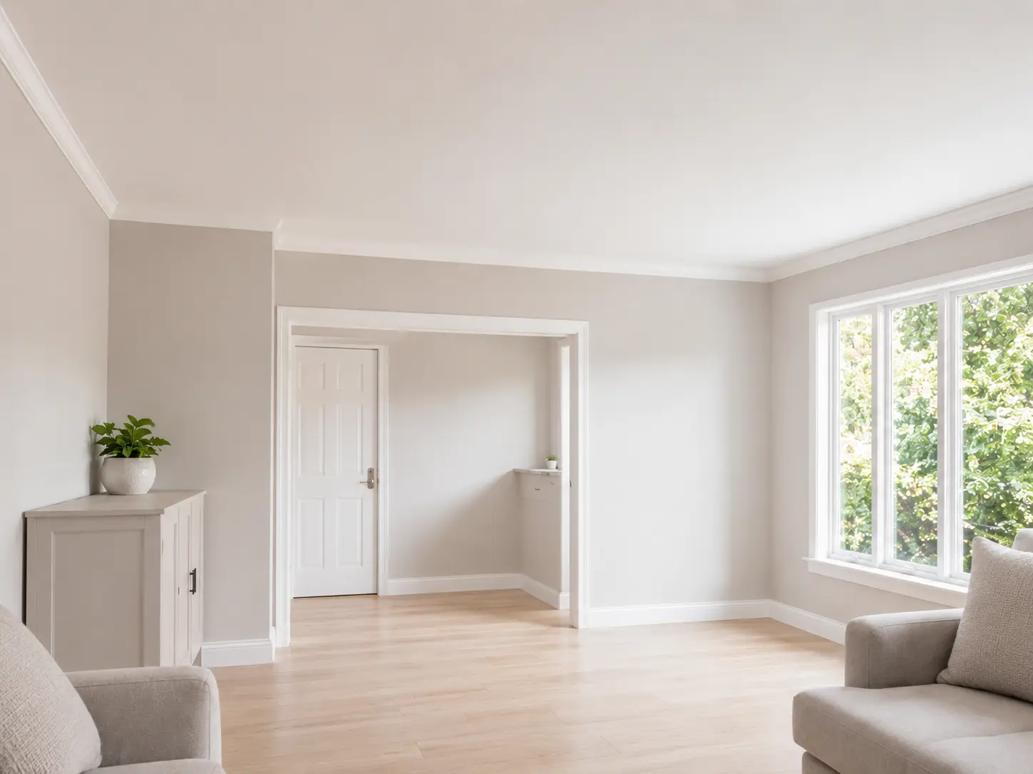 Smooth ceiling after popcorn ceiling removal