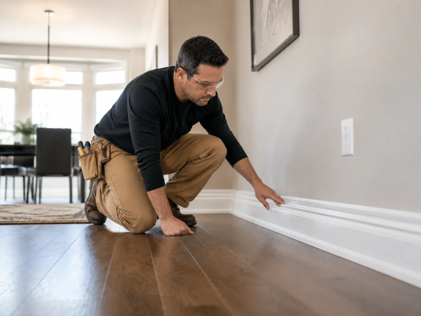 Trim baseboards in Ottawa — baseboard installation and door/window trim